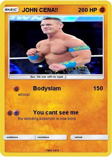 Pokemon JOHN CENA!!