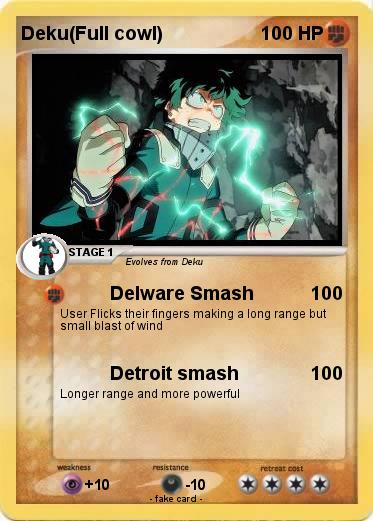 Pokemon Deku(Full cowl)