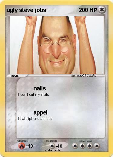 Pokemon ugly steve jobs