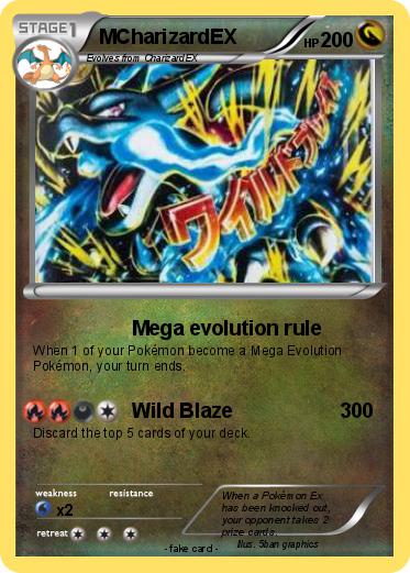 Pokemon MCharizardEX