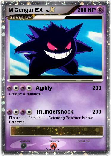Pokemon M Gengar EX