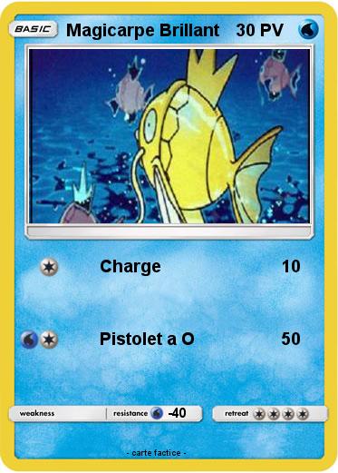 Pokemon Magicarpe Brillant