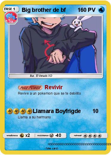 Pokemon Big brother de bf
