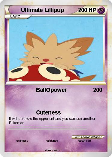 Pokemon Ultimate Lillipup