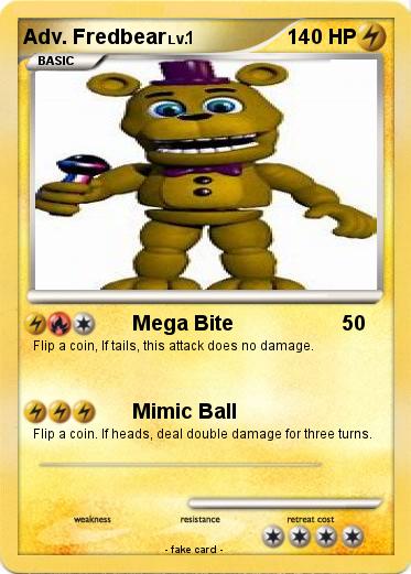 Pokemon Adv. Fredbear