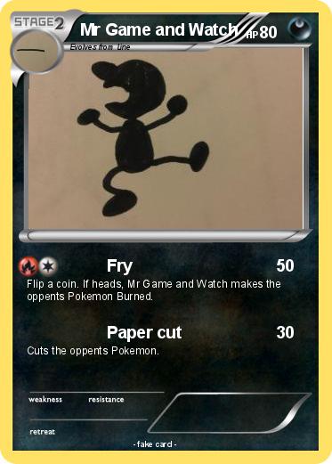 Pokemon Mr Game and Watch