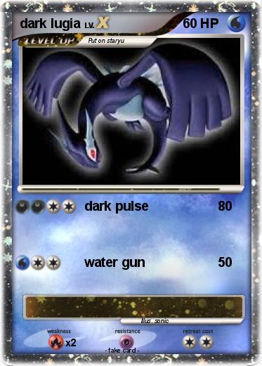 Pokemon dark lugia