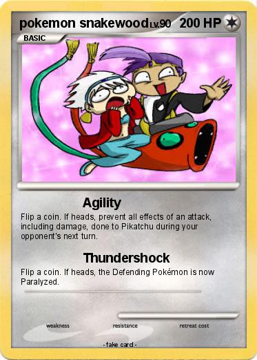 Pokemon pokemon snakewood