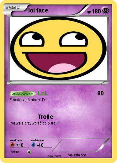 Pokemon lol face