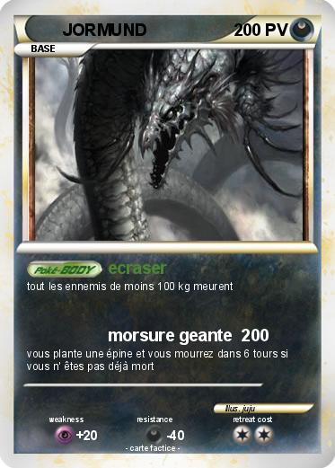 Pokemon JORMUND