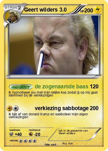 Pokemon Geert wilders 3.0