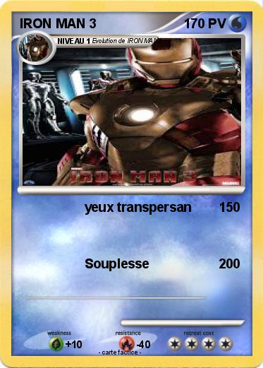 Pokemon IRON MAN 3