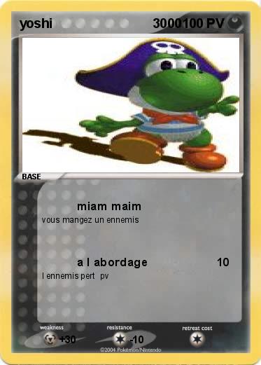 Pokemon yoshi                            3000 