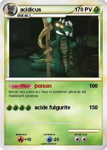 Pokemon acidicus