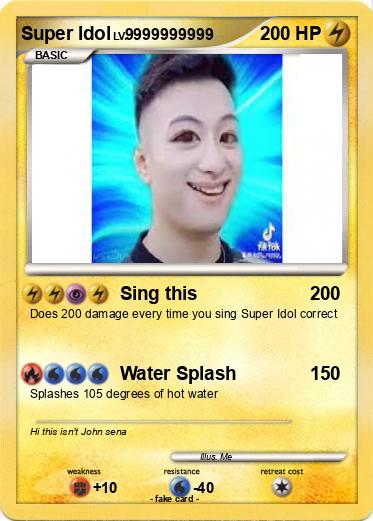 Pokemon Super Idol
