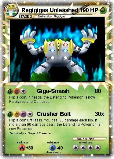 Pokemon Regigigas Unleashed