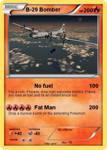 Pokemon B-29 Bomber