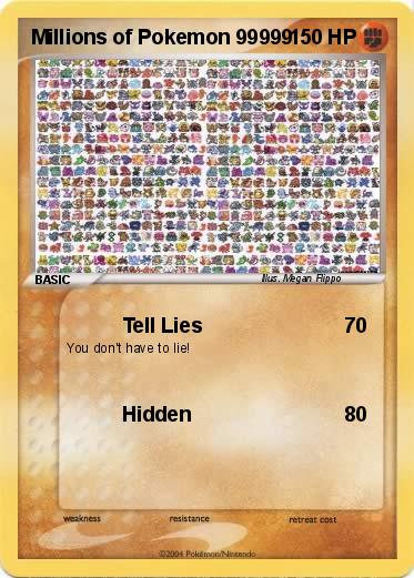 Pokemon Millions of Pokemon 99999