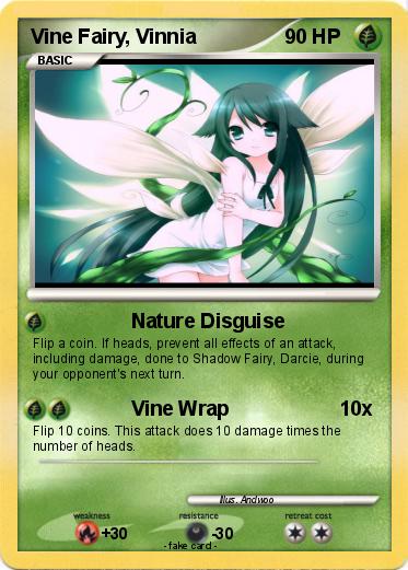 Pokemon Vine Fairy, Vinnia