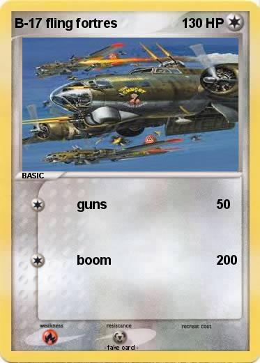 Pokemon B-17 fling fortres