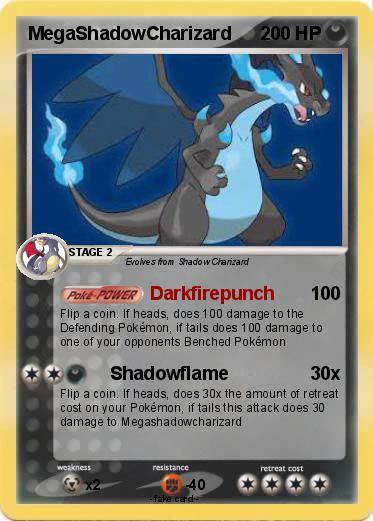 Pokemon MegaShadowCharizard