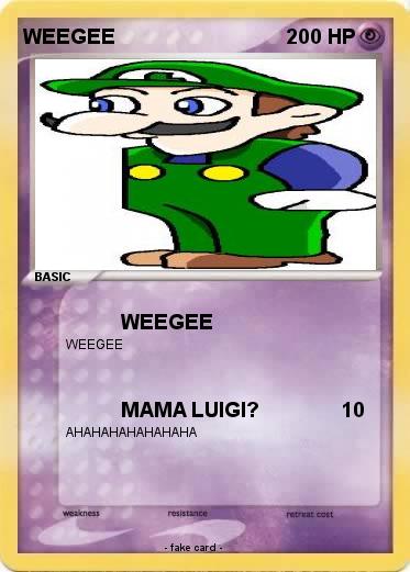 Pokemon WEEGEE