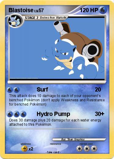 Pokemon Blastoise