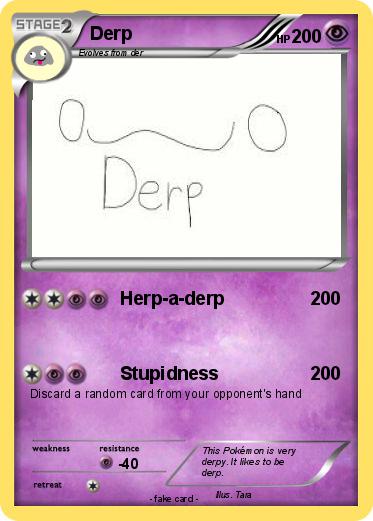 Pokemon Derp