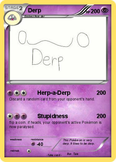Pokemon Derp
