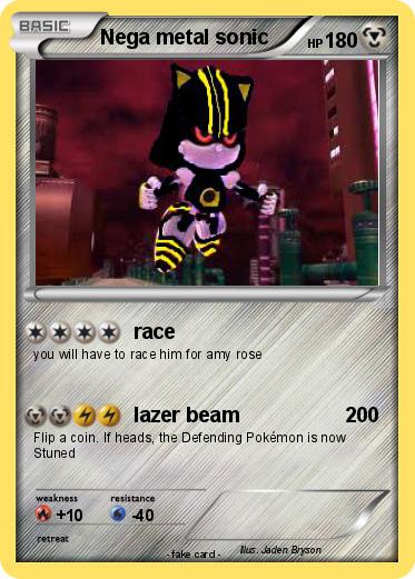 Pokemon Nega metal sonic