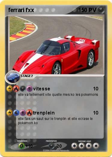 Pokemon ferrari fxx 