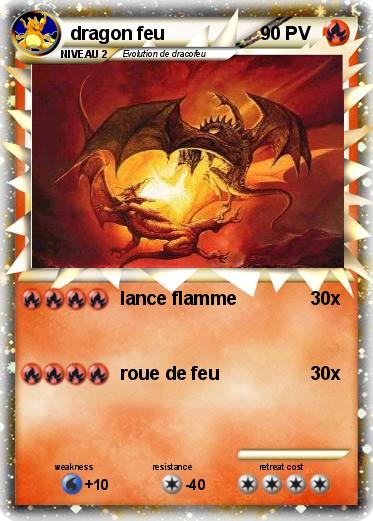 Pokemon dragon feu
