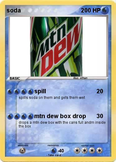 Pokemon soda
