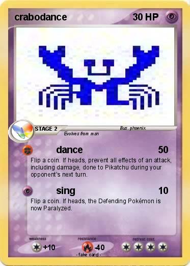 Pokemon crabodance