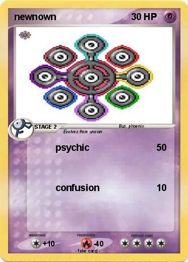 Pokemon newnown