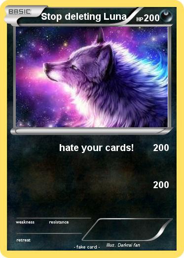 Pokemon Stop deleting Luna