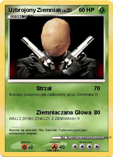 Pokemon Uzbrojony Ziemniak