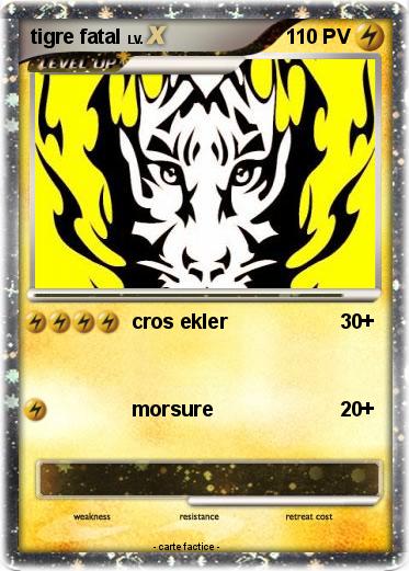 Pokemon tigre fatal