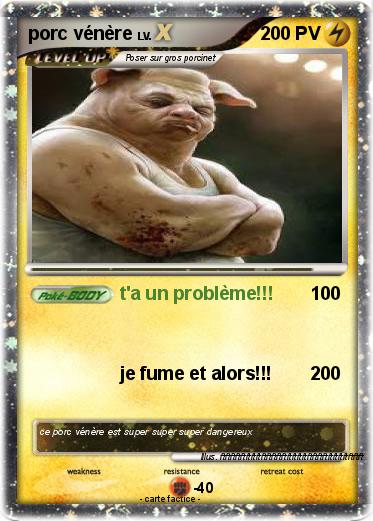 Pokemon porc vénère