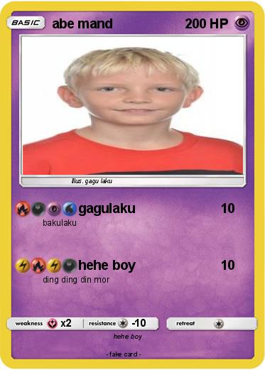 Pokemon abe mand
