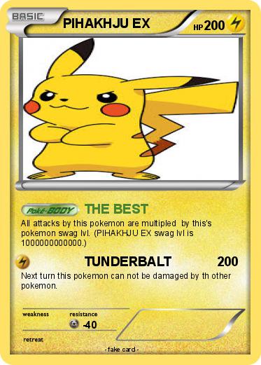 Pokemon PIHAKHJU EX