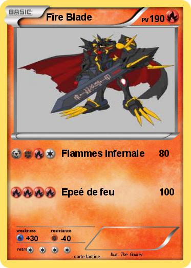 Pokemon Fire Blade