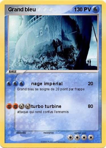 Pokemon Grand bleu