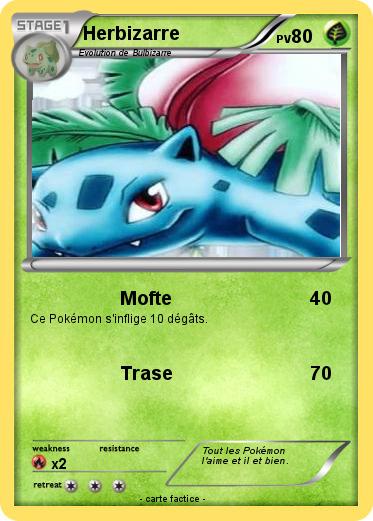 Pokemon Herbizarre