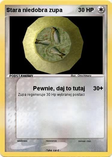 Pokemon Stara niedobra zupa