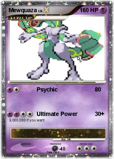 Pokemon Mewquaza