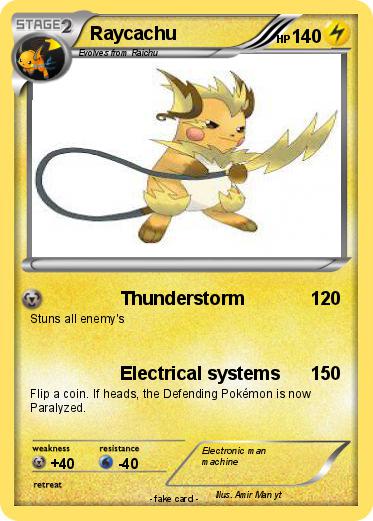 Pokemon Raycachu