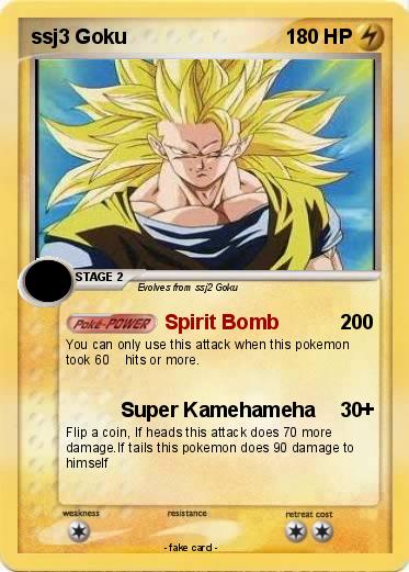 Pokemon ssj3 Goku