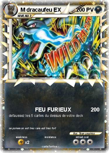 Pokemon M dracaufeu EX