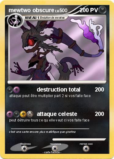 Pokemon mewtwo obscure